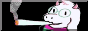 Ralsei smoking a fat one
