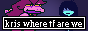 Suzie Deltarune looks to Kris saying 'Kris where tf are we